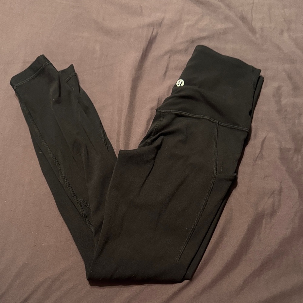 Lululemon Athletica All Black Align Leggings